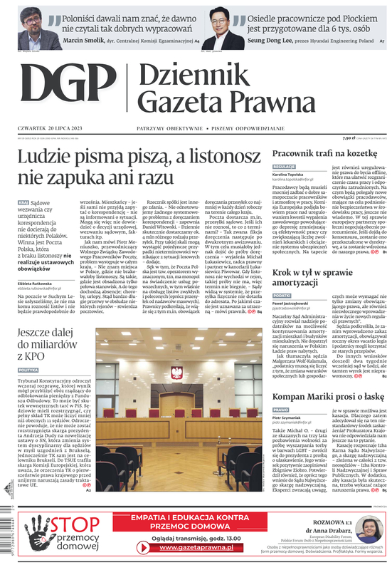 Dziennik Gazeta Prawna - E-wydanie, E-prenumerata, Gazeta Online ...