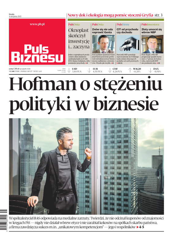 Puls Biznesu E Wydanie E Prenumerata Gazeta Online Egazetypl 5448